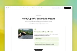 OpenAI se alía con Google para marcar sus imágenes y lanza una herramienta pública que detecta si una foto fue generada por IA, pero solo las suyas